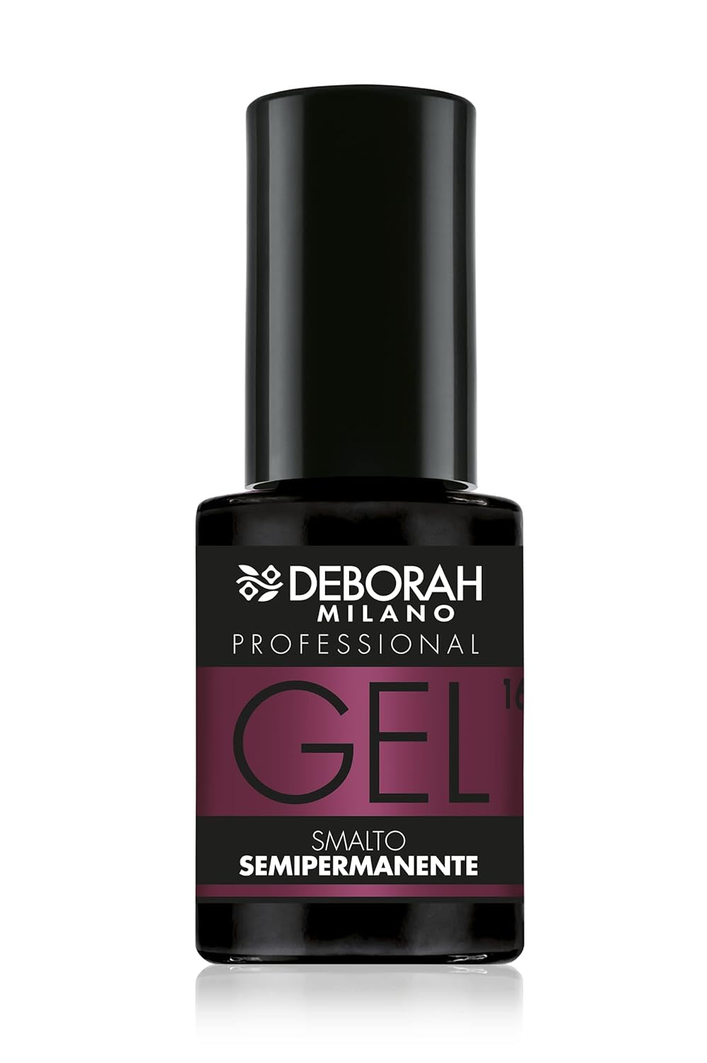 Milano Professional semi-permanent neglelak, nr. 21 Bourgogne, volumengivende effekt, langtidsholdbar, til intense og blanke negle, 4,5 ml