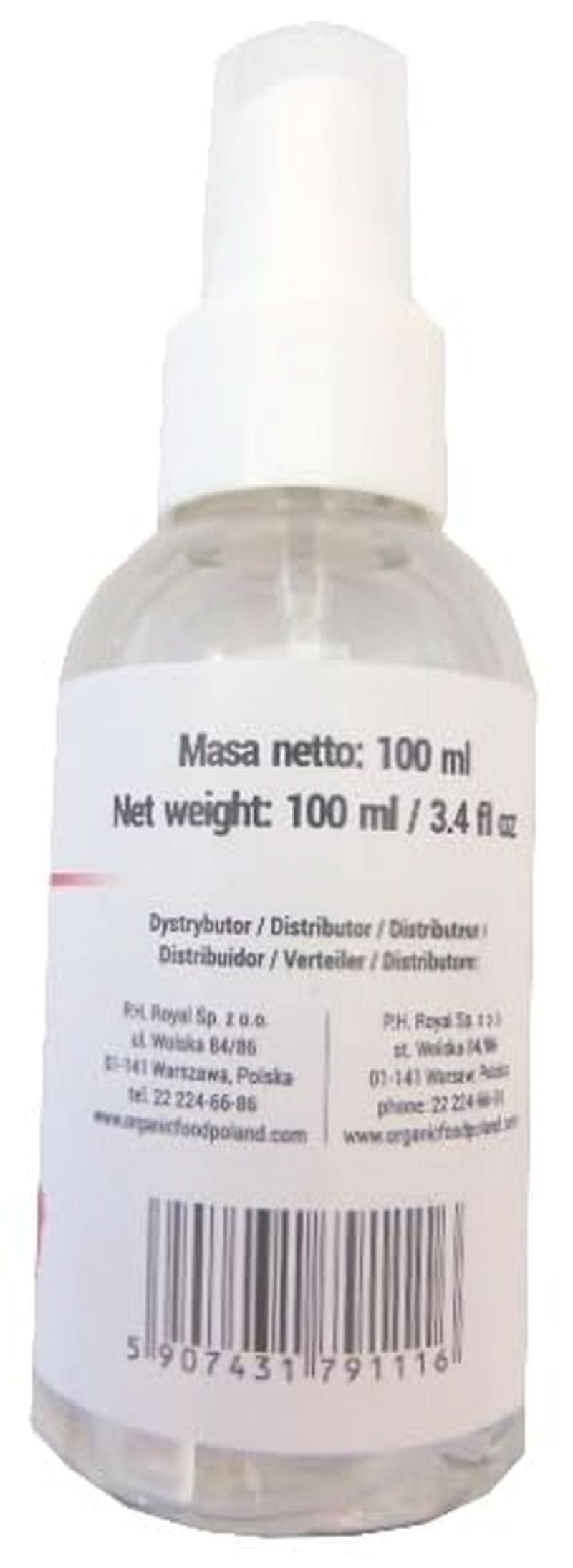 BIO Rosenvand til madlavning og bagning, 100 ml Arome Naty Shop