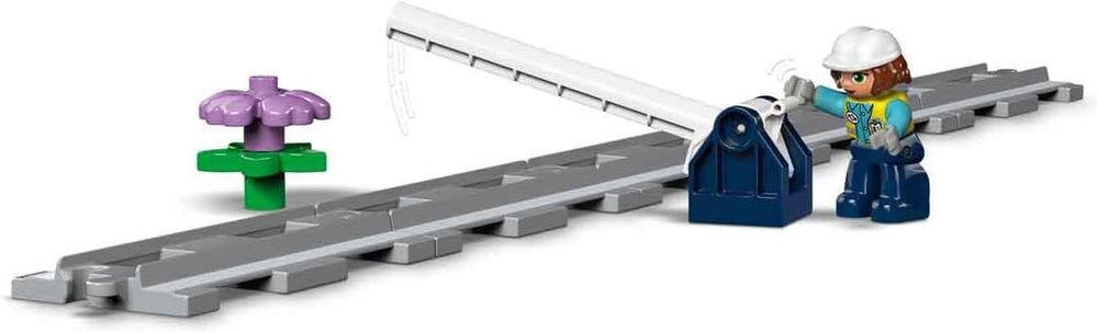 LEGO DUPLO Town Pod de cale ferată și șine - Set de expansiune, cadou pentru copii începând cu 2 ani, set pentru construcție și reconstrucție, set de dezvoltare pentru preșcolari, jucărie educațională 10426 Seturi de constructie Besuche den LEGO-Store