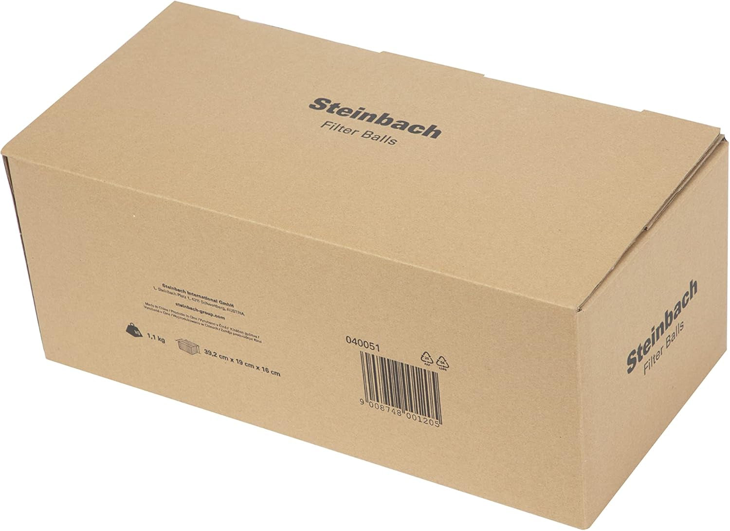 Steinbach filterkugler – 040050 – filterkugler til poolrensning – Kompatible med alle standard sandfiltersystemer – 700 g – Steinbach emballage