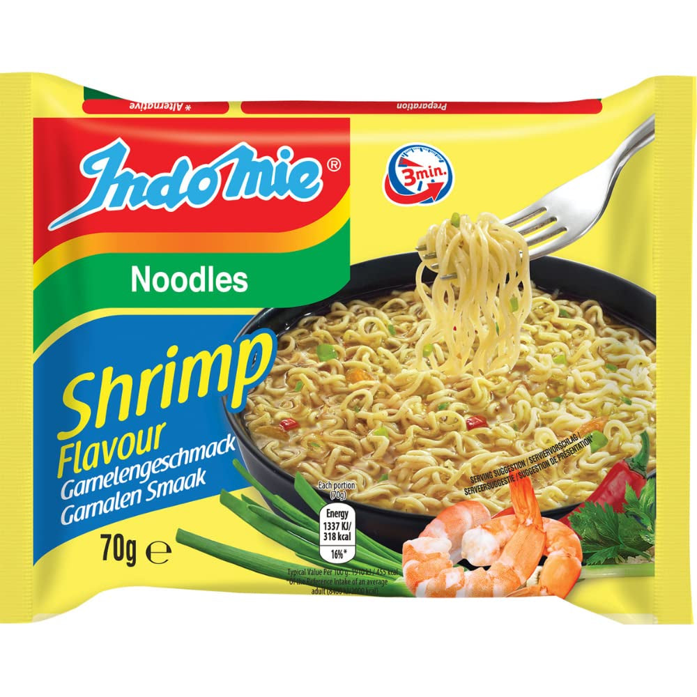 INDOMIE - Instant Mi Goreng Nudler - Multipak (40 x 80 g)