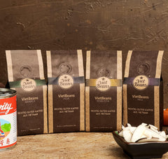 Kaffee Geschenk für Kaffeeliebhaber - Kaffeesack Jute - Vier Sorten exotischer Kaffee im Jutesack - Weihnachten Geschenkidee - Geschenk für Kaffeetrinker - Ganze Bohne