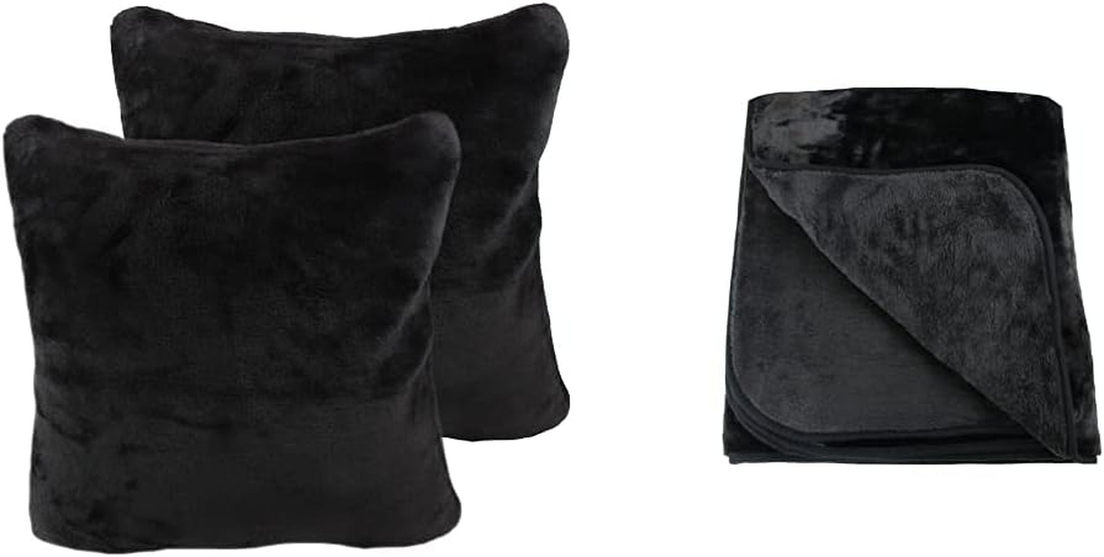 Amago - Pătură confortabilă, aspect cașmir, 220 X 240 Cm - antracit Paturi si Cuverturi Amago Negru Pătură confortabilă + față de pernă 220 X 240 Cm