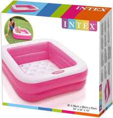 Intex Baby Pool Legeboks Assorterede farver 85 x 85 x 23 cm