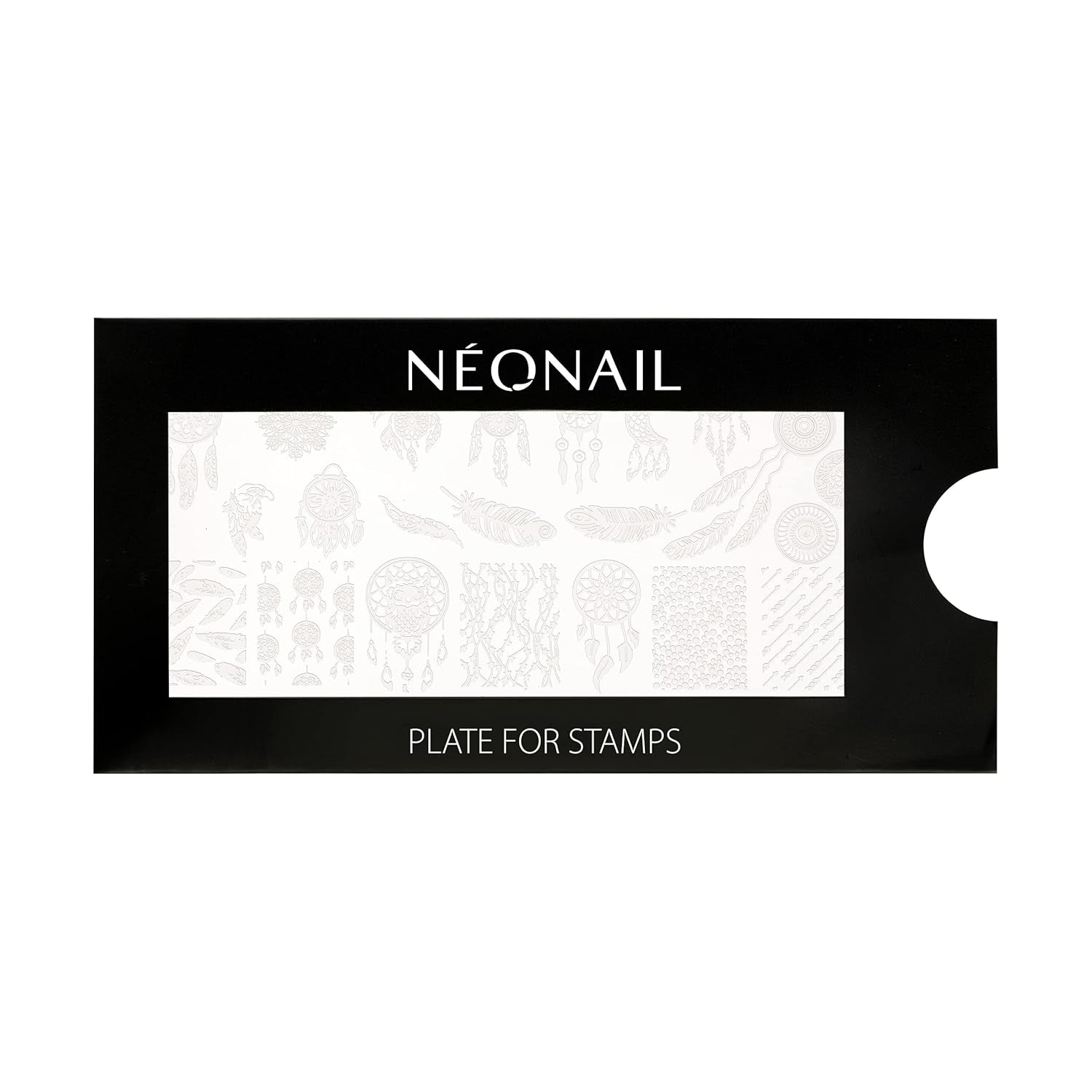 NÉONAIL Nagel Stempel Mit Schaber - Nägel Selber Machen - Nail Art Stamper - Nageldesign Für Nagel Schablone - French Nails Stempel - Silikon Nagelstempel