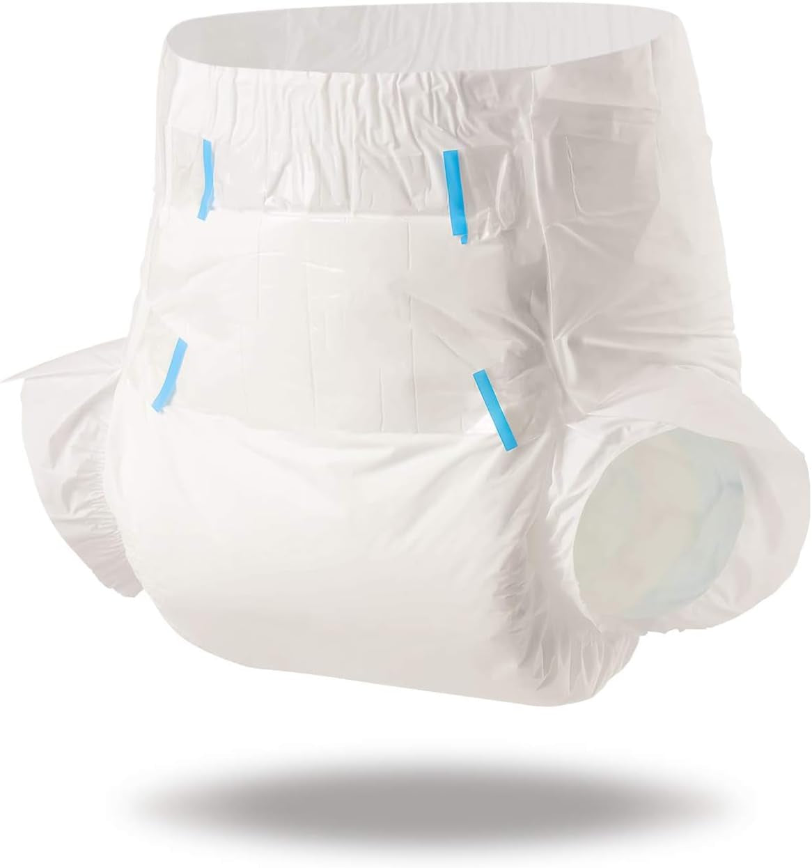 CutiePlusU voksenbleer, tør overflade, maksimal absorptionsevne natten over, engangsinkontinensble - blå, lyserød, hvid, 3-pak (medium 71-96 cm)