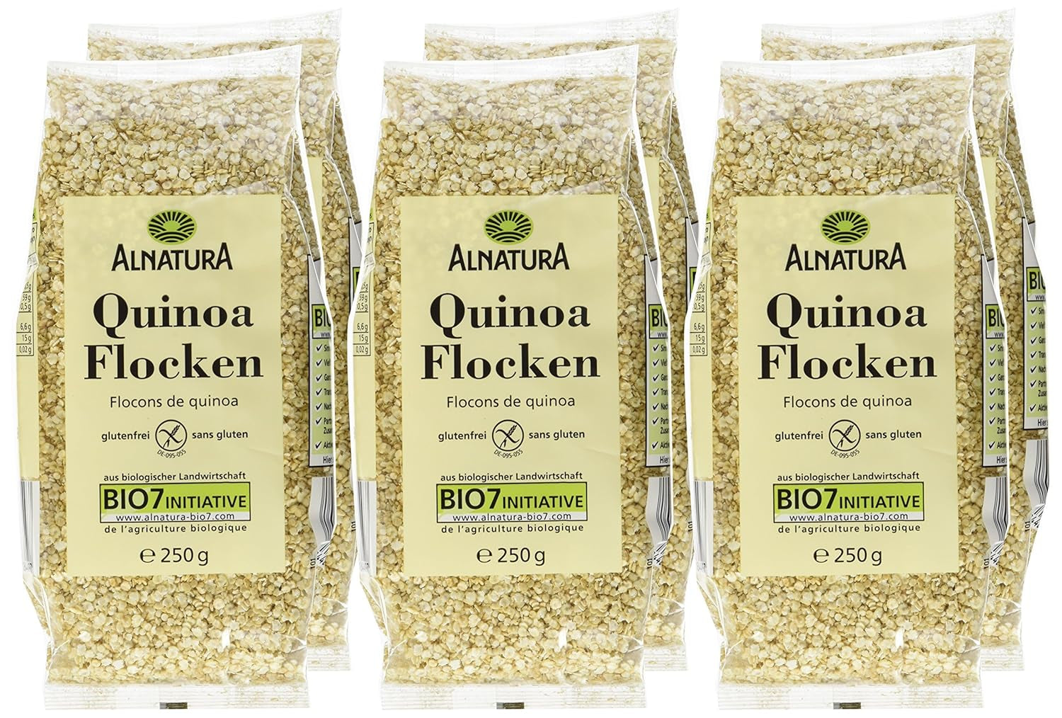 Quinoaflager, pakke med 7 (7 x 250 g)