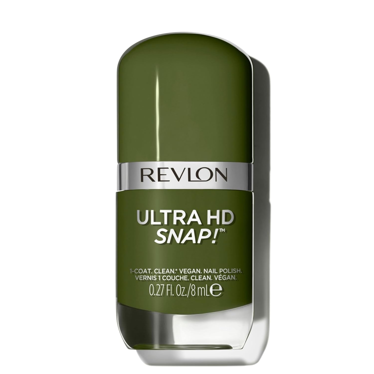 Revlon Ultra HD Snap Neglelak Langtidsholdbar Vegan Formula Quick Dry One Coat Fuld dækkende farve (8ml) Hot Stuff (007) Unisex