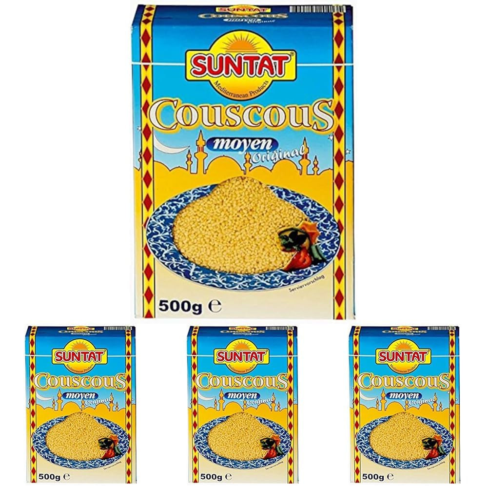 Couscous Moyen Original, 0,5 kg (pakke med 4)
