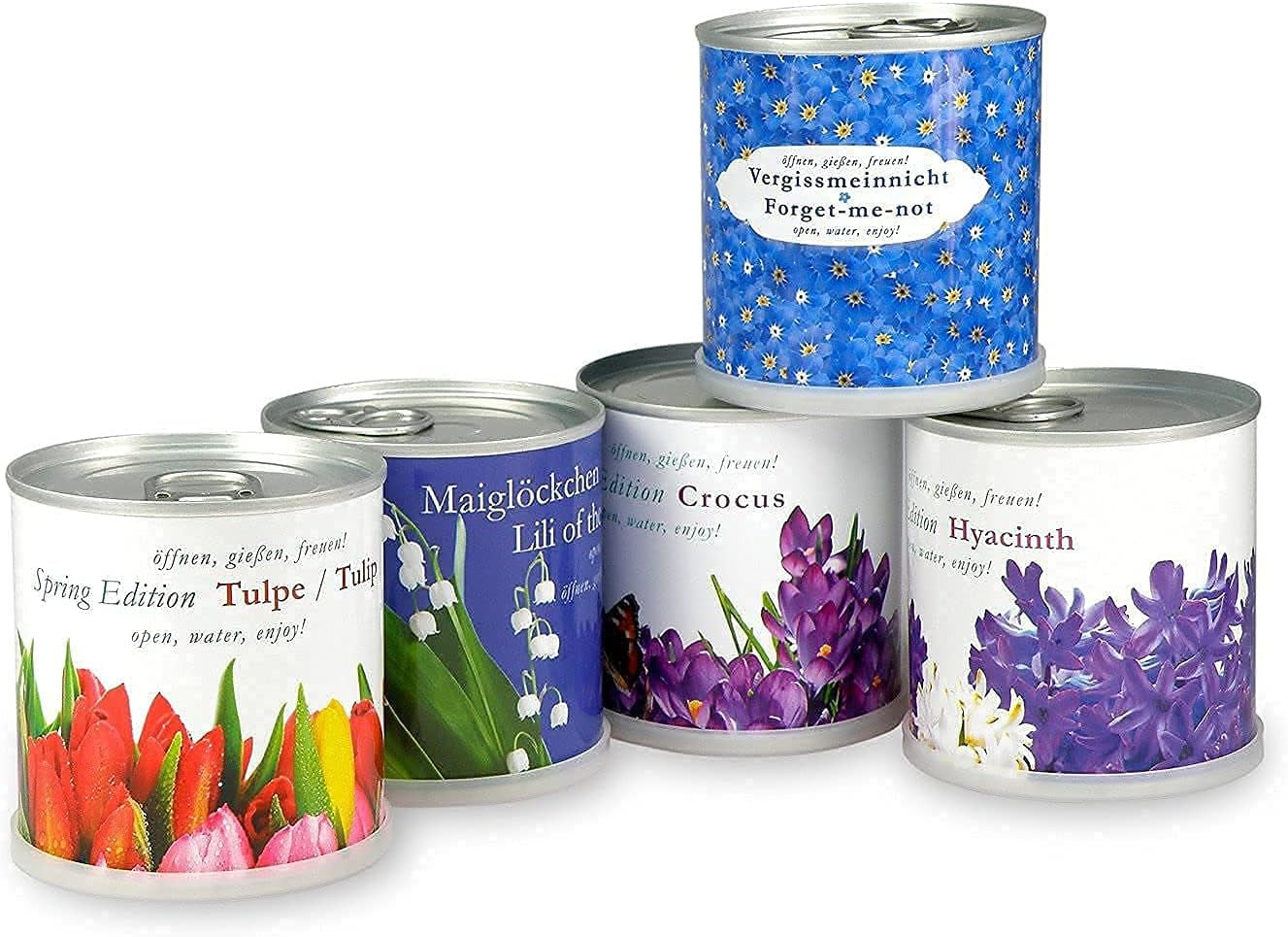 Se ikke på mig i en blomsterkasse | Vækstsæt som en speciel gave | Åben, vand, nyd | Til farvel eller som tak