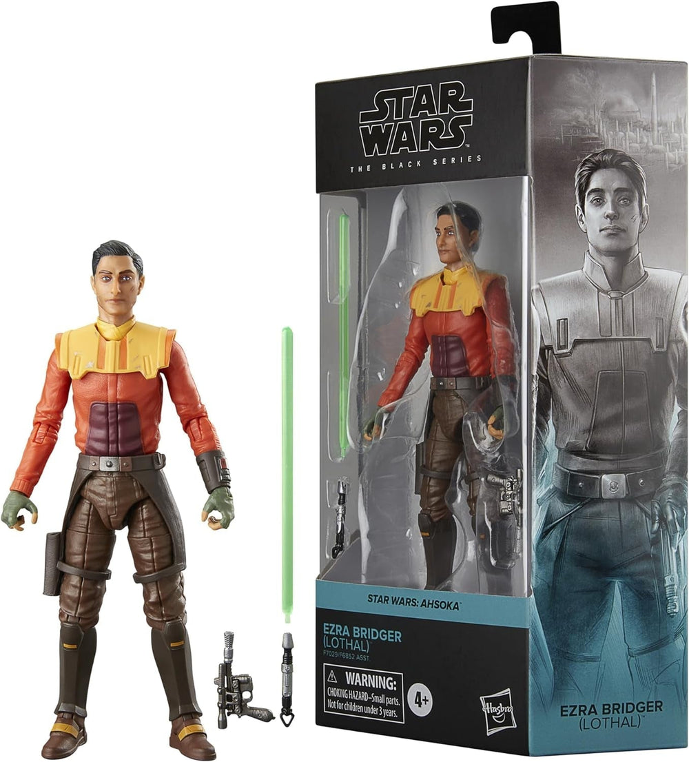 Star Wars The Black Series Ezra Bridger (Lothal), Ahsoka Action Figur (15 Cm) Actionfigurer Naty Shop Standardtitel