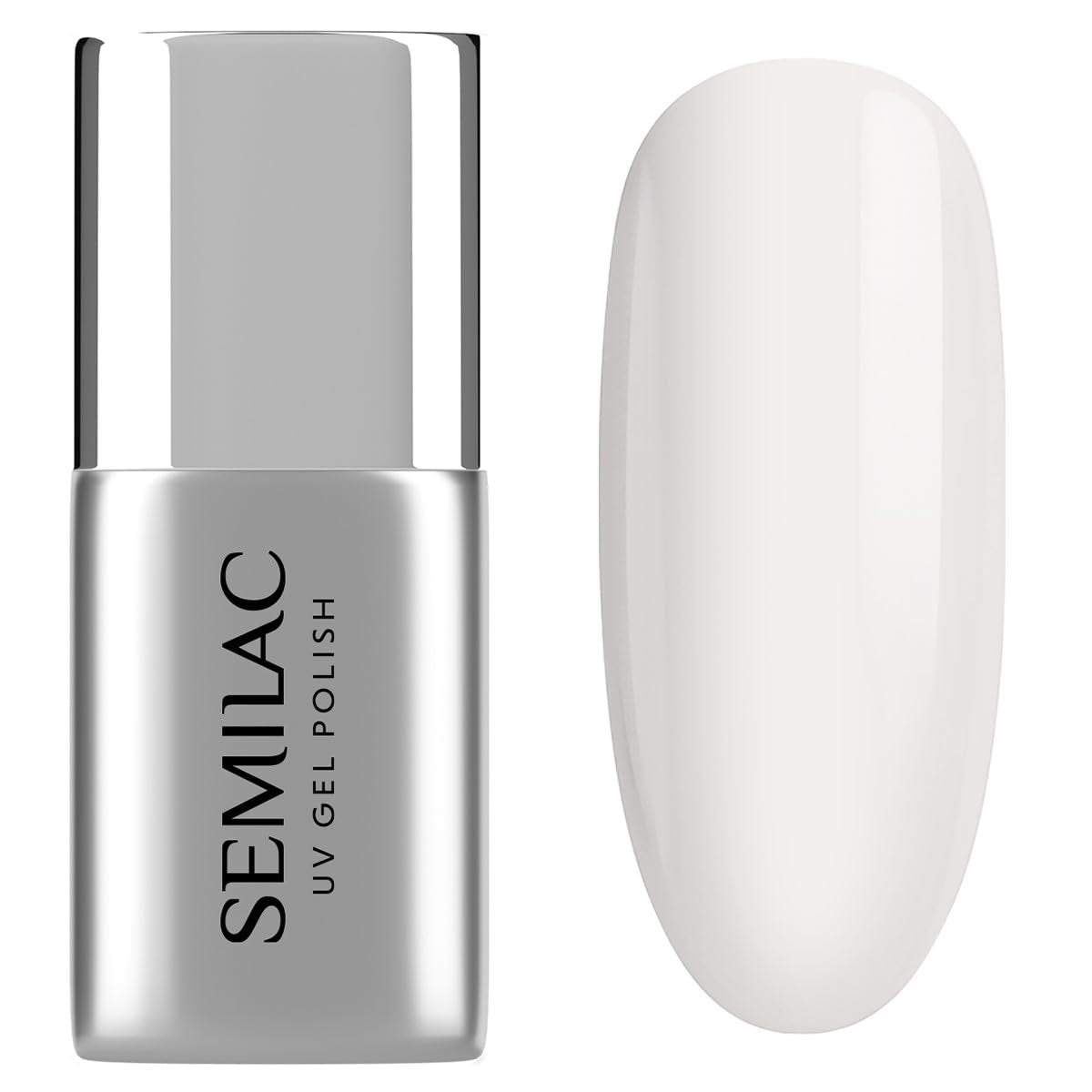 Semilac Top Coat Neglelak 7ml, Innovativ, UV/LED, Hybrid Neglelak, Blank finish, Beskytter, Gennemsigtig