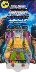 Jucărie Masters of the Universe Origins, Man-At-Arms Duncan figurină de acțiune din colecția de desene animate, înălțime aprox. 14 cm, erou cu armură detașabilă și accesorii, HYD25 Action figures Naty Shop