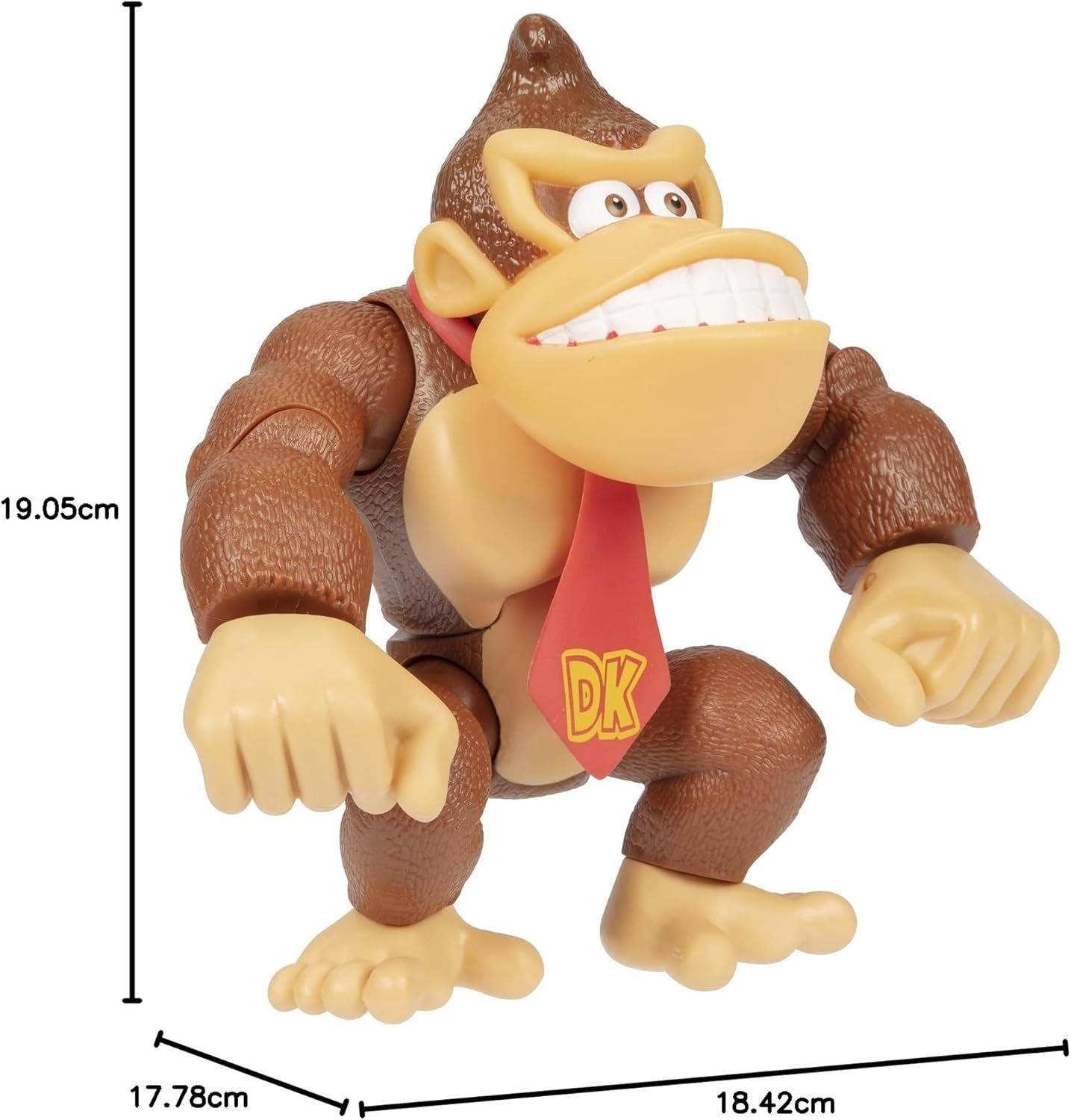 Nintendo SUPER MARIO 15 Cm Movable Donkey Kong Figur Actionfigurer Naty Shop