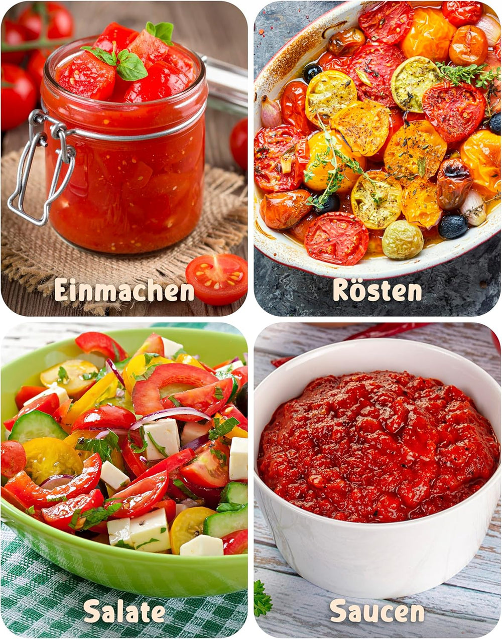 Økologiske tomatfrø i et sæt med 10 - 10 tomatfrø til nem dyrkning i haven, balkonen eller højbedet - Plantefrø - Frøplanter