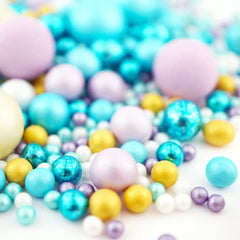 Super Streusel Havbobler, perler og sukkerkugler, 190 gram Naty Shop