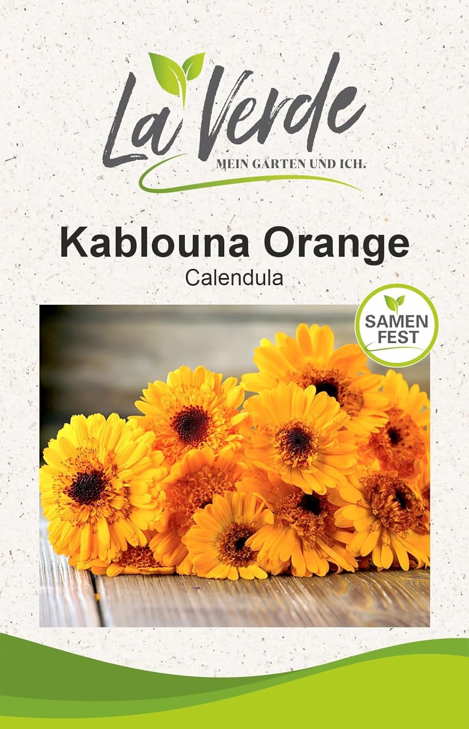 La Verde MIN HAVE OG MIG. California valmuefrø 'Poppy Orange' i ca. 250 planter, californisk valmue, langblomstrende frø, ikke-GMO