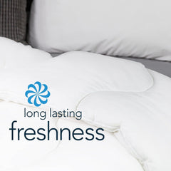 Allergidyne Snuggledown Freshwash, 13,5 Tog Winter Warm, bomuld, hvid, enkeltseng Dyner og dyner Naty Shop