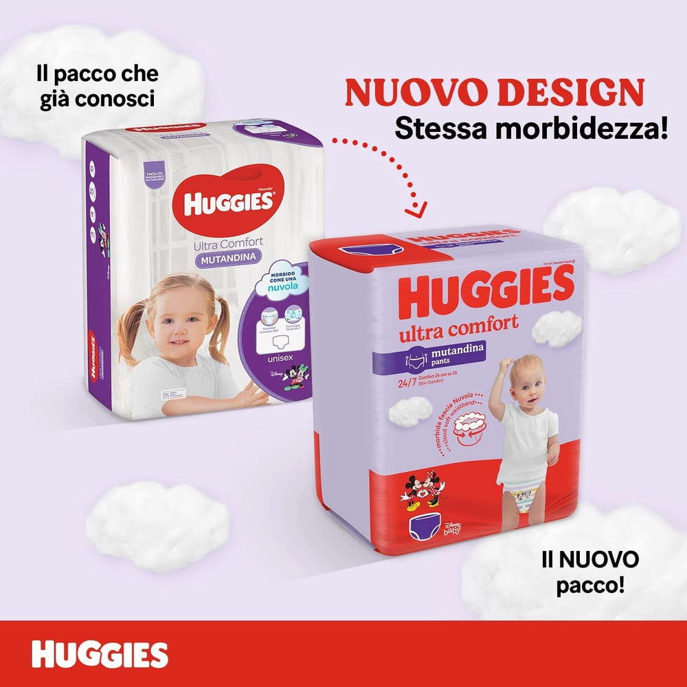 Bukser til bleer Huggies Ultra Comfort Mother and Child Naty Shop