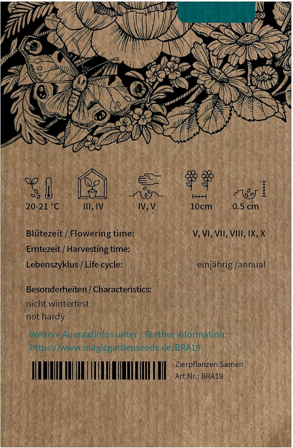 Blå marguerit (Brachyscome iberidifolia) ca. 500 frø af årlig balkonblomst, langblomstrende potteplante, sommerblomst