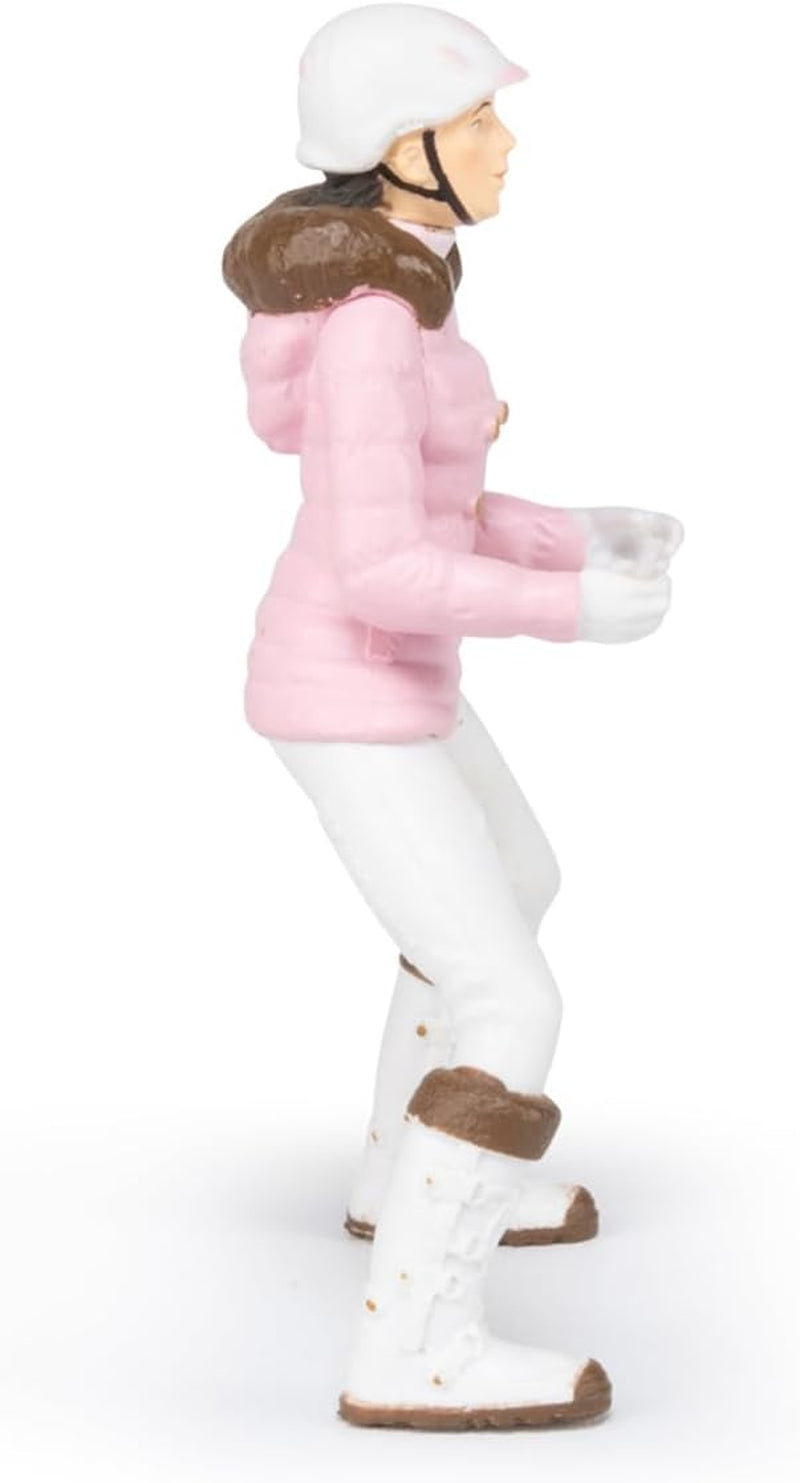 PAPO - Horse figure - Rider Fashion Winter, pasiune pentru călărie, jucărie pentru copii de la 3 ani. Action figures Naty Shop