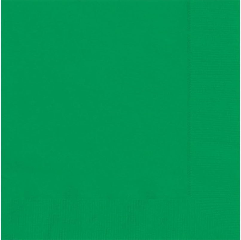 Șervețele de hârtie - 16,5 cm - Verde smarald - Pachet de 20 bucăți
