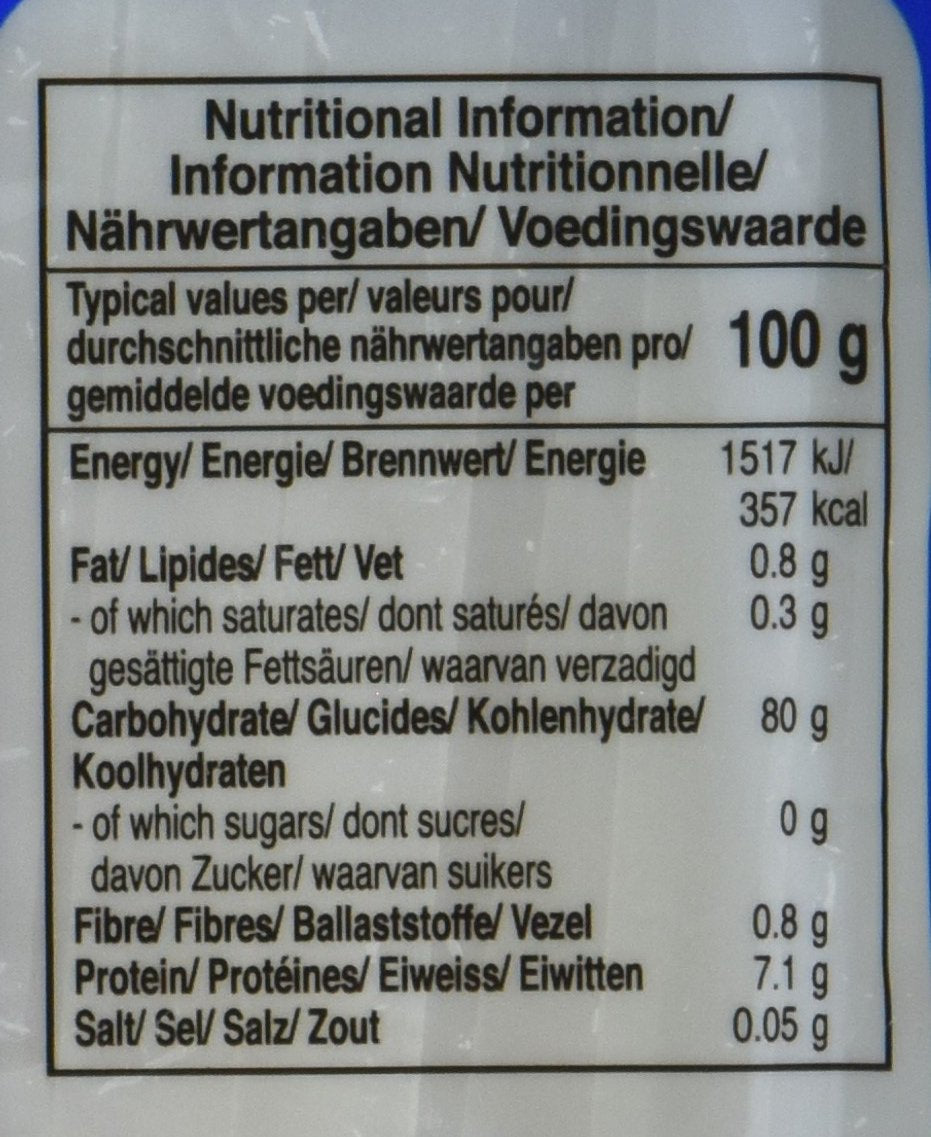 Hane risnudler, 10 mm, klasse 1 (1 pakke x 375 g)