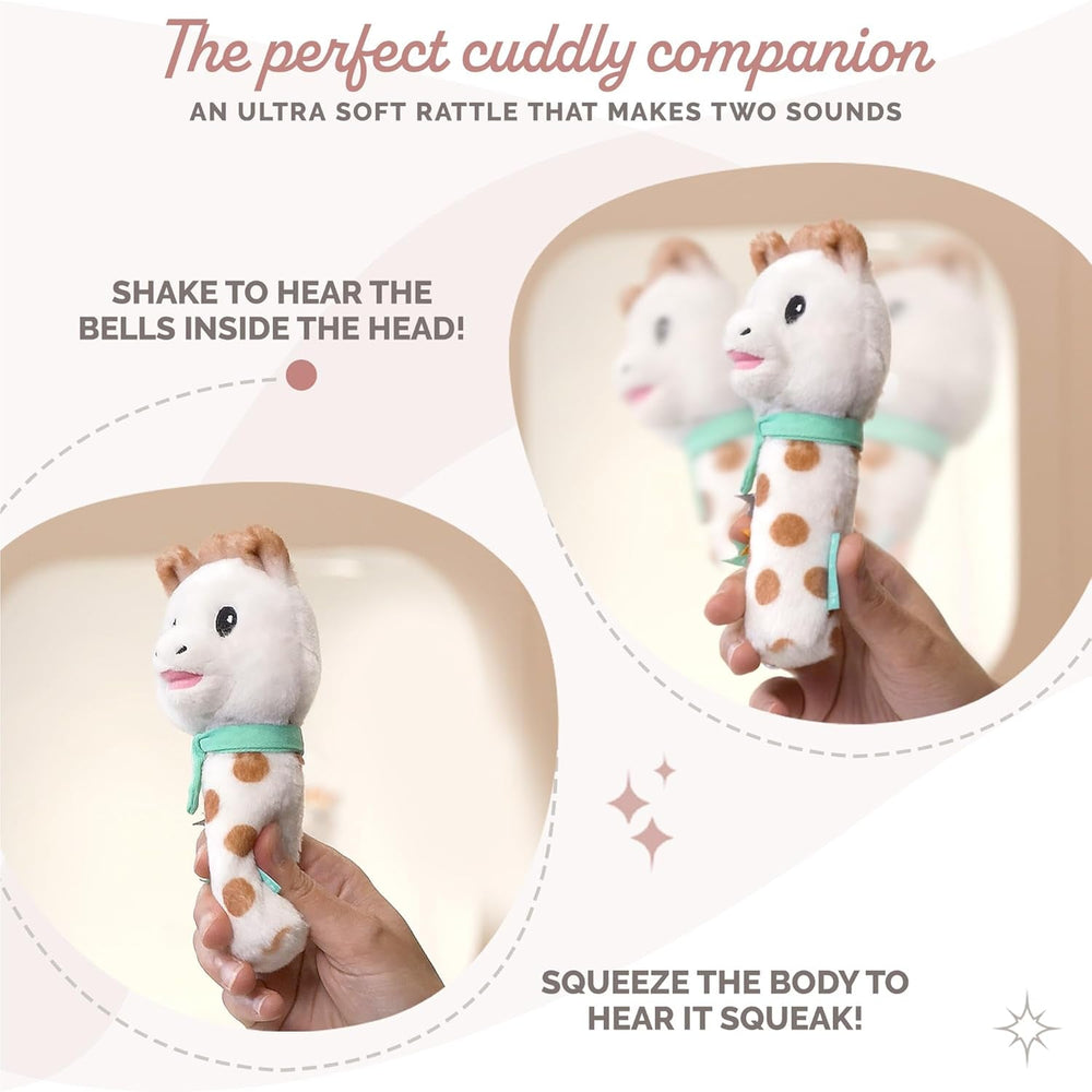 Sophie girafa set cadou de naștere Sophiesticated zornăitor pouet 00012 Jucarii Bebe Naty Shop