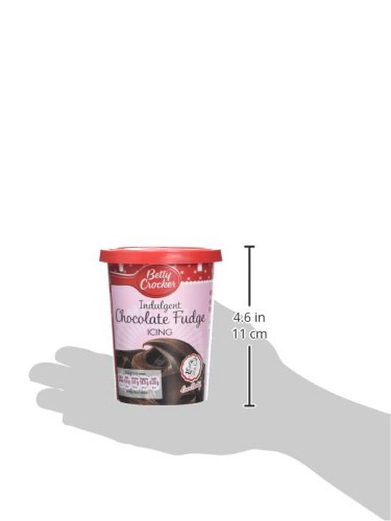 Betty Crocker, kageglasur med chokolade og karamel, 400 gram glasur og dekoration Naty Shop