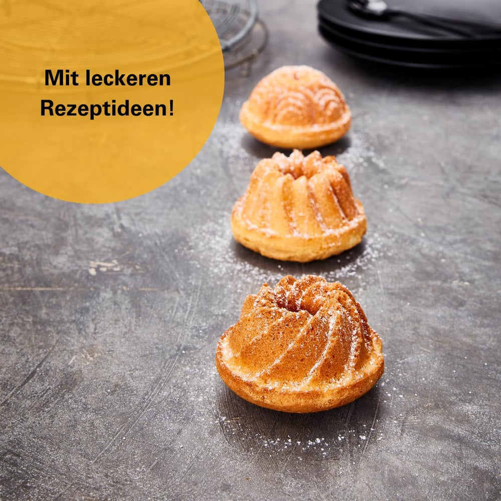 Birkmann, Contoura, Gugelhupfblech Violet, Backform Aus Aluguss, Mit Antihaftbeschichtung Und Rezept, 887077 Forme og bakker til bagning Naty Shop