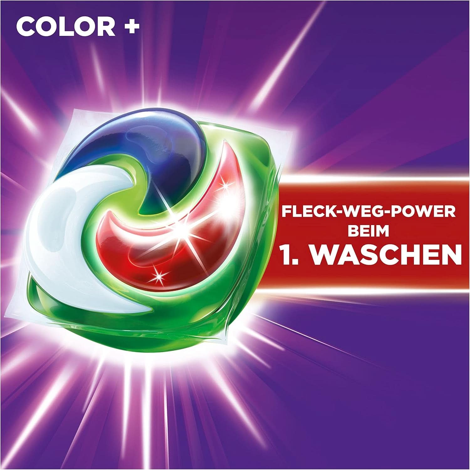 Ariel Allin1 PODS, Farve+ flydende vaskemiddelkapsler 53 vaske, fremragende pletfjernelse i den første vask Vaskemidler Rufe Naty Shop