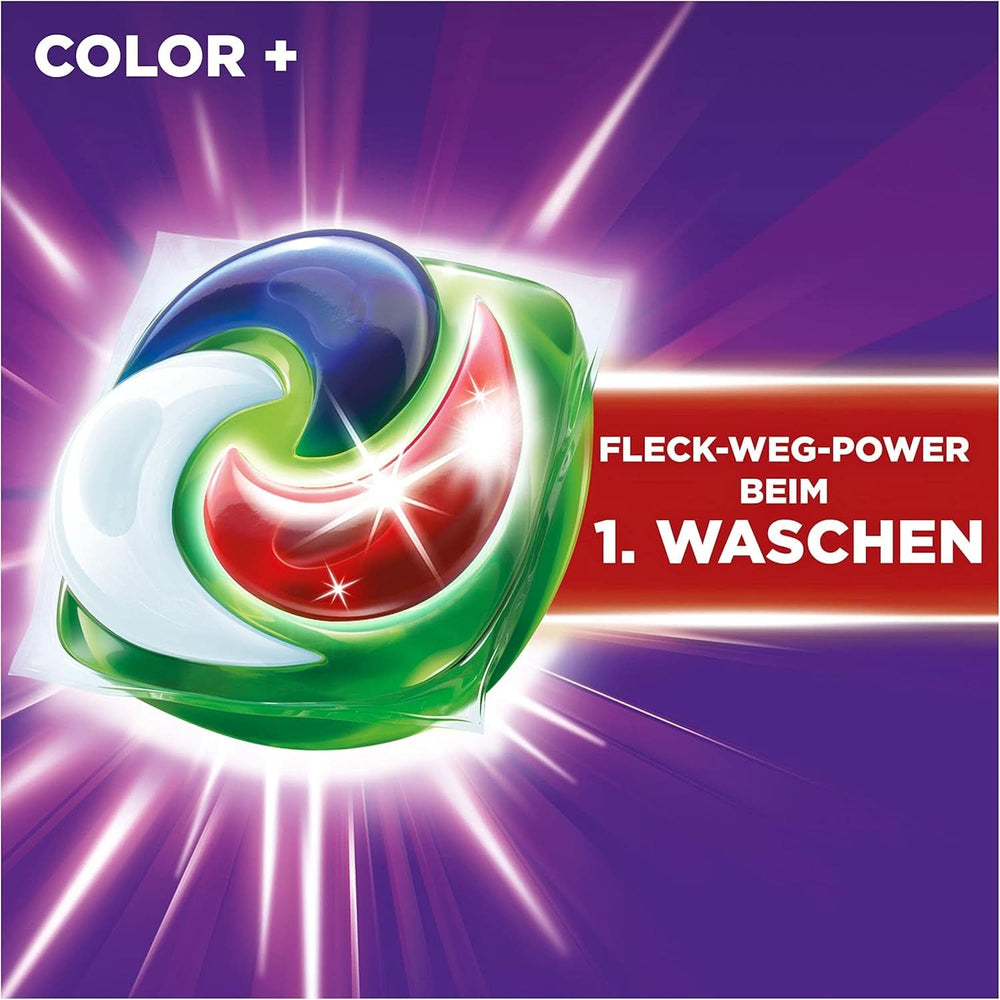 Ariel Allin1 PODS, Farve+ flydende vaskemiddelkapsler 53 vaske, fremragende pletfjernelse i den første vask Vaskemidler Rufe Naty Shop