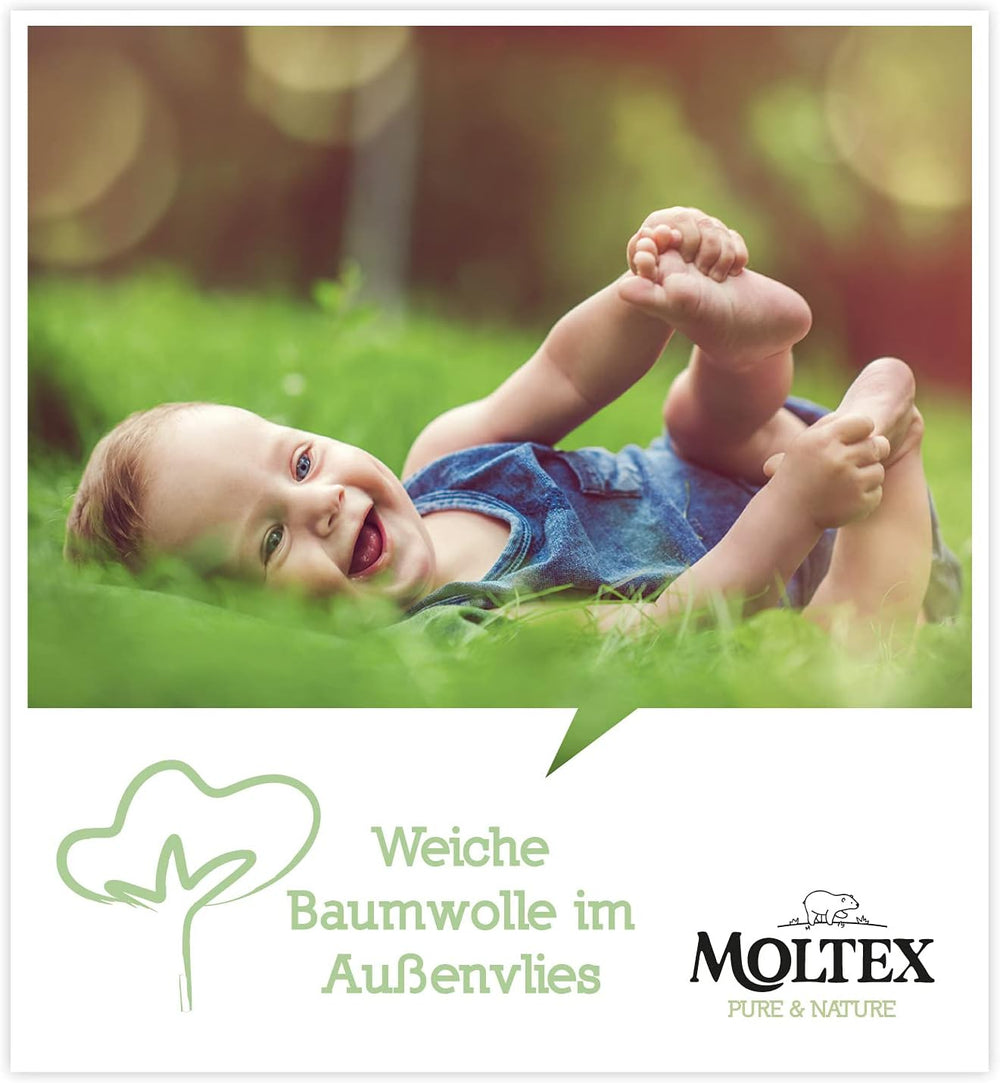 Pure & Nature Økologiske bleer Størrelse 6 XL (17-28 kg) Månedsæske 84 Økologiske bleer