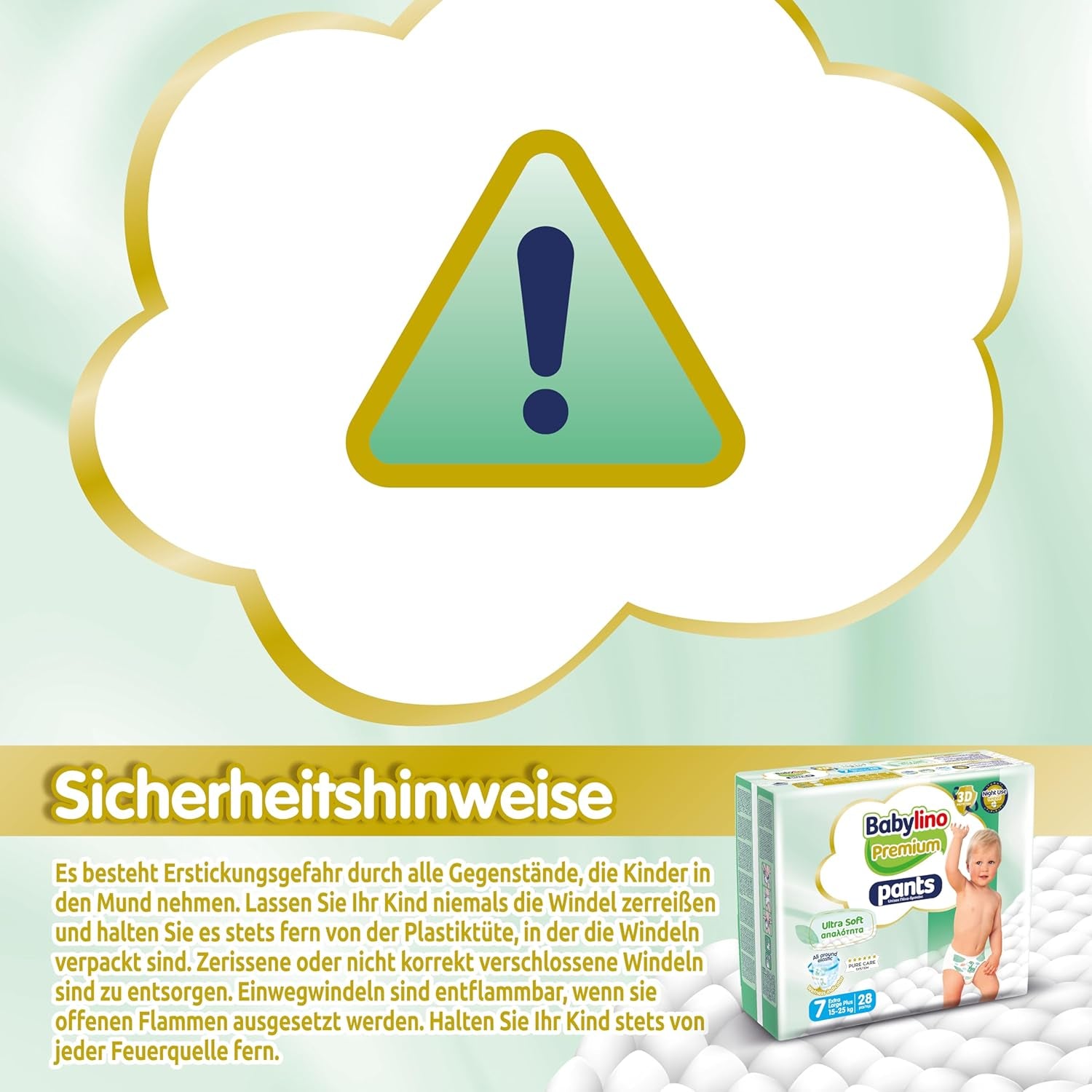 Premium bukser, størrelse 7, Ultra Soft Filter, XL Plus (15-25 kg), 28 stk.