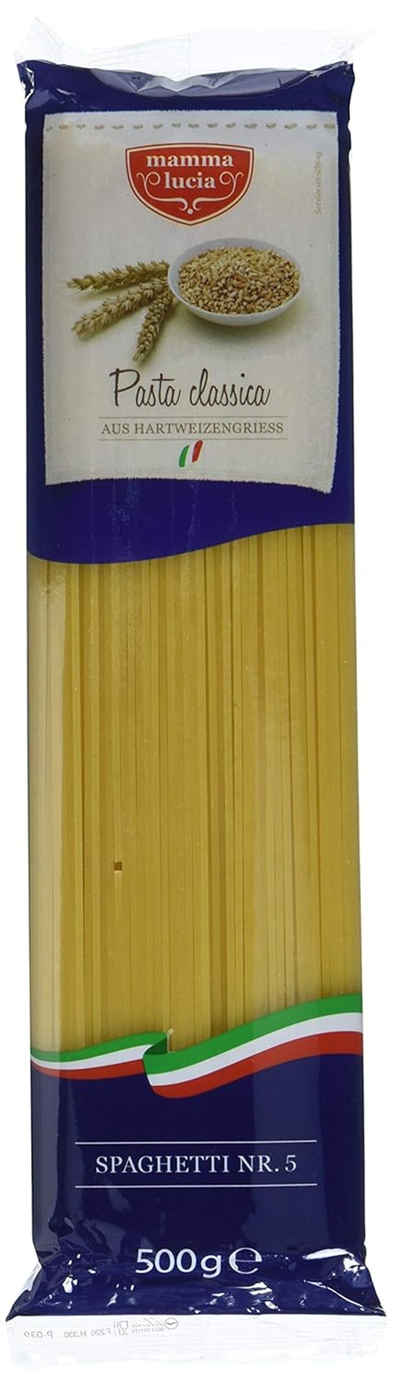 Pasta Spaghetti nr. 5, pakke med 20 stk (20 x 500g)