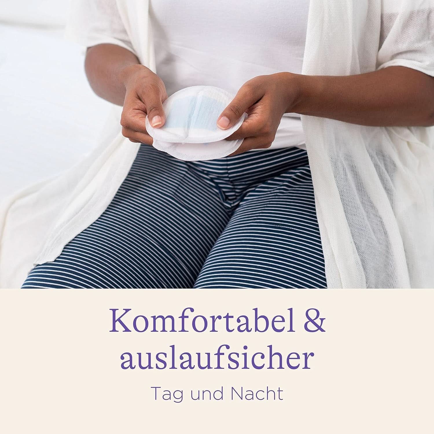 Lansinoh Stilleinlagen Blue Lock, 60 Stück Mad og ammetilbehør Bebe Naty Shop