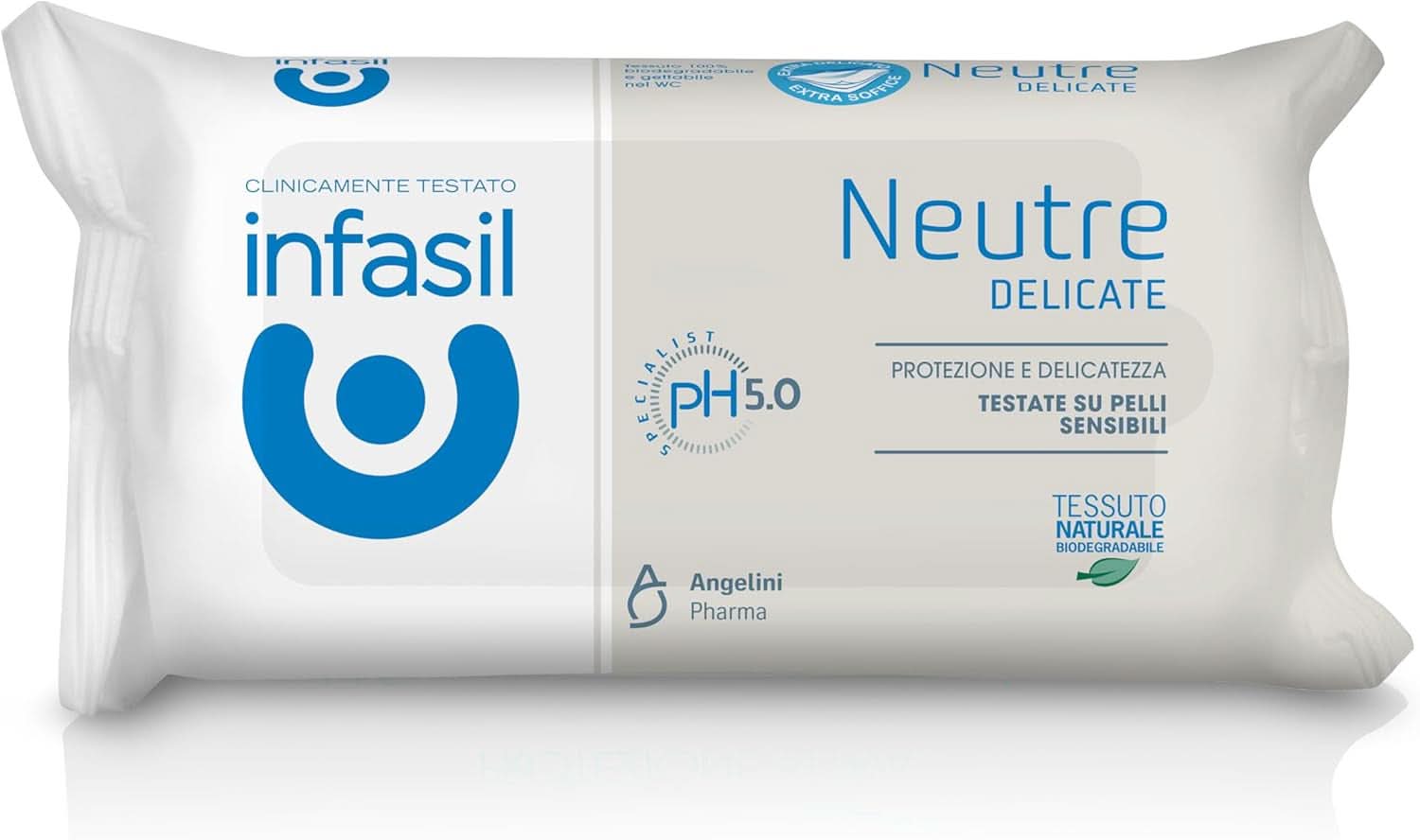 Infasil Intimate, neutrale 11 pakker Baby Wet Wipes Naty Shop