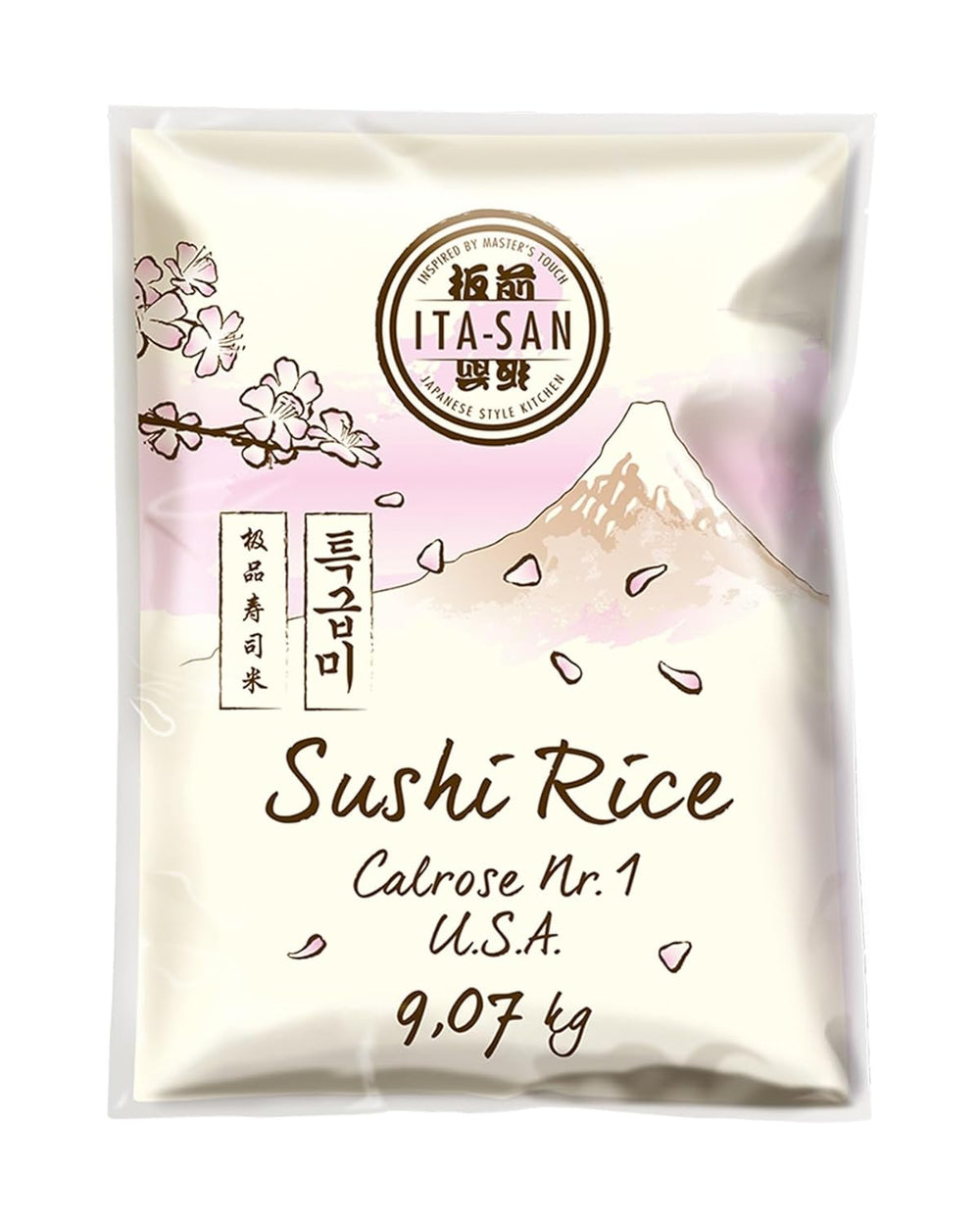 ITA-SAN Calrose / Ris til sushi, 1 pakke (1 x 9,07 kg)