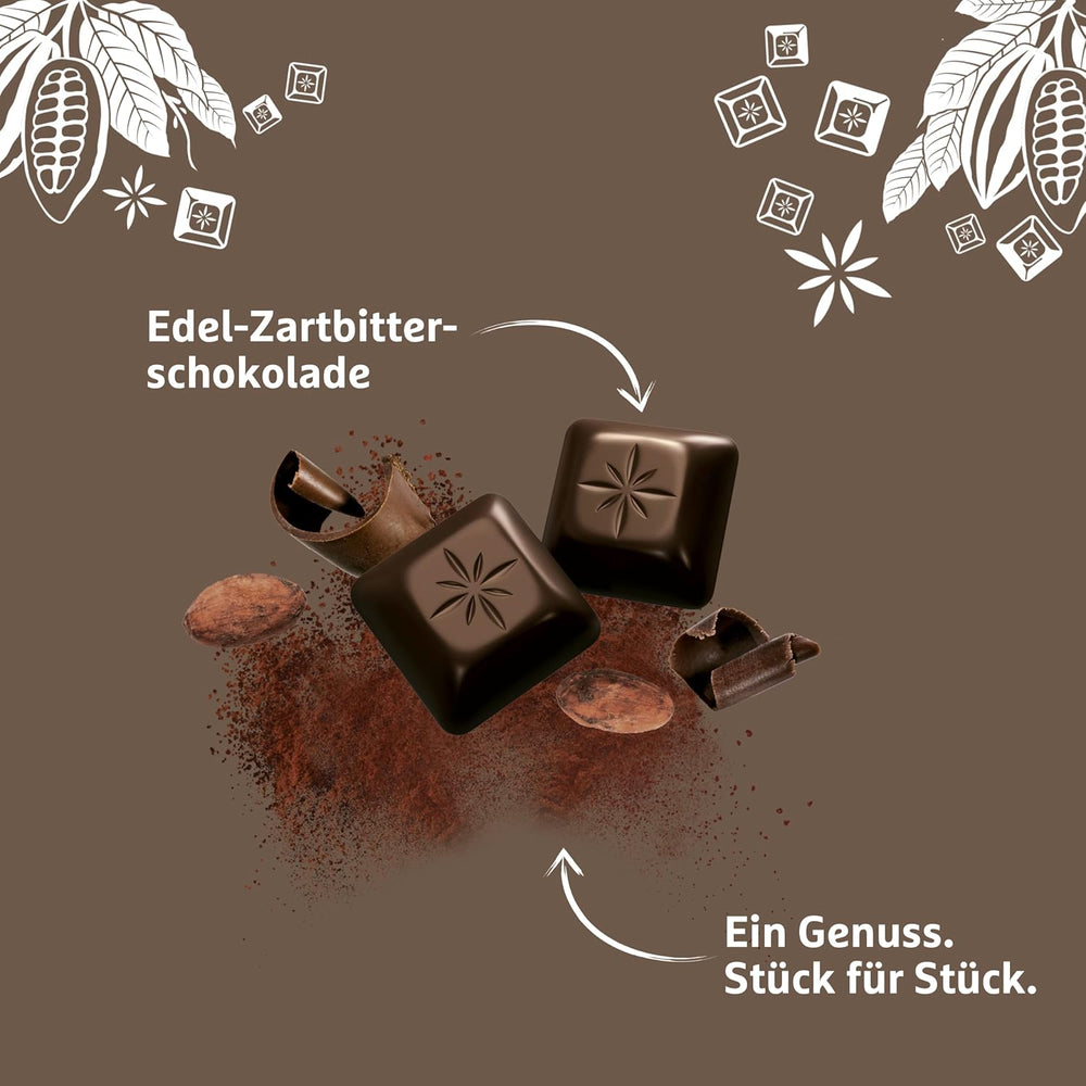 Schogetten mørk chokolade (50% kakao), 100 g