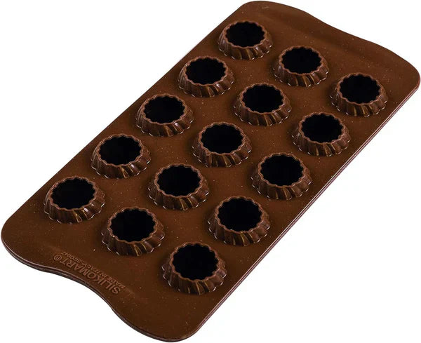 Silikomart 199384, Flame Chocolate 3D Form