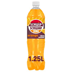 Schwip Schwap Zero Orange, sodavand med appelsinsmag, sæt 6 x 1,25 liter Ikke-alkoholiske drikke Naty Shop