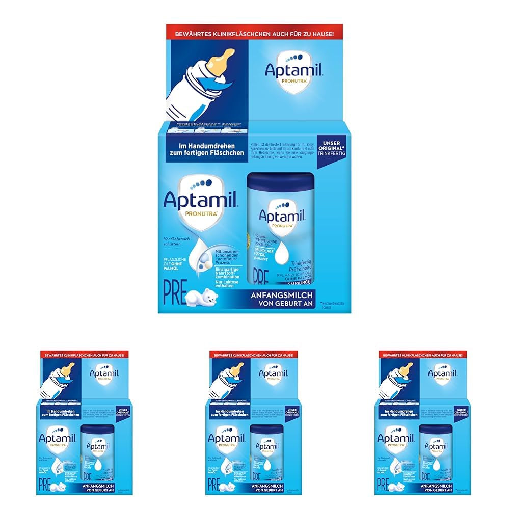 Aptamil Pronutra-ADVANCE PRE, drikkelig, 4x2x90ml (Packung med 4)