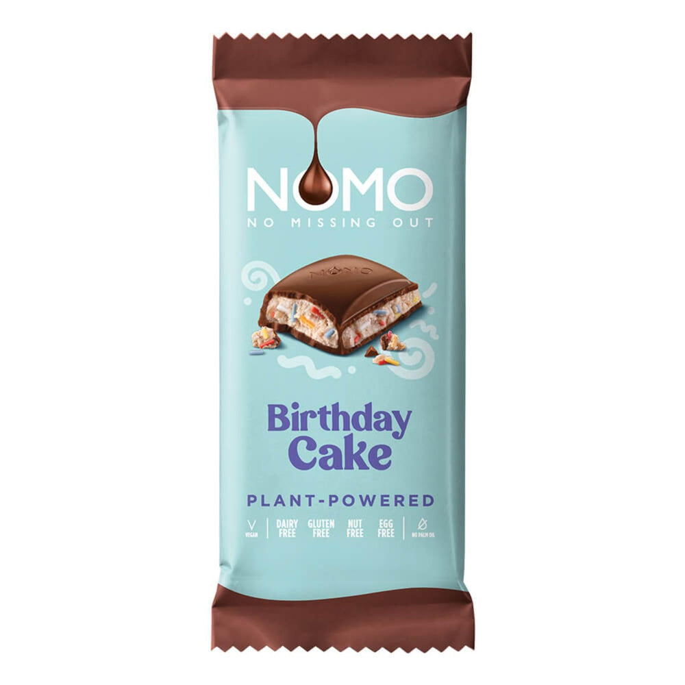 NOMO XL Chokolade Cookie Dough 127g - nøddefri, jordnøddefri, mælkefri, laktosefri, ægfri, glutenfri - plantebaseret - vegansk