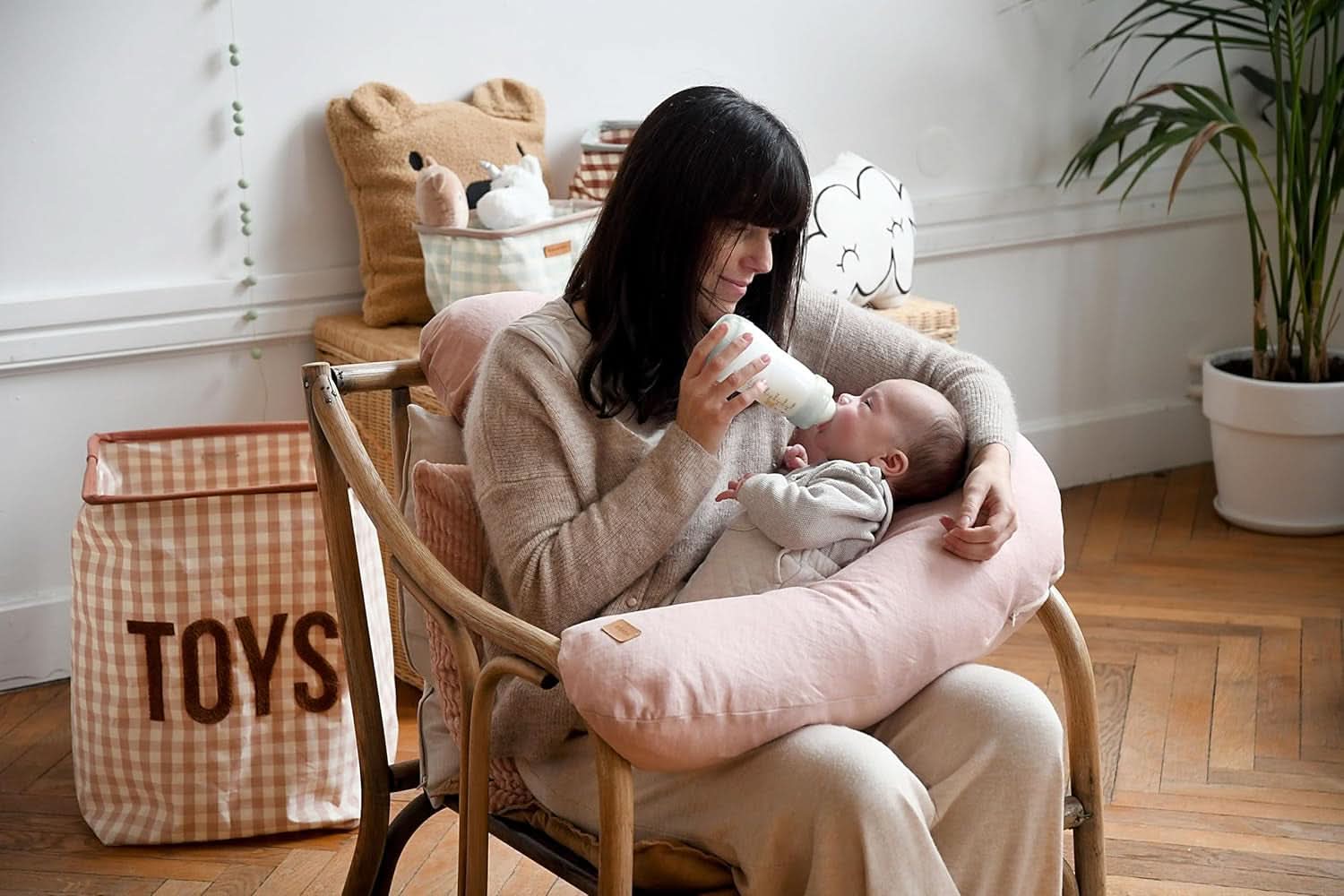 BÉABA, Big Flopsy, multifunktionel pude til amning Tilbehør Mad og amning Bebe Naty Shop