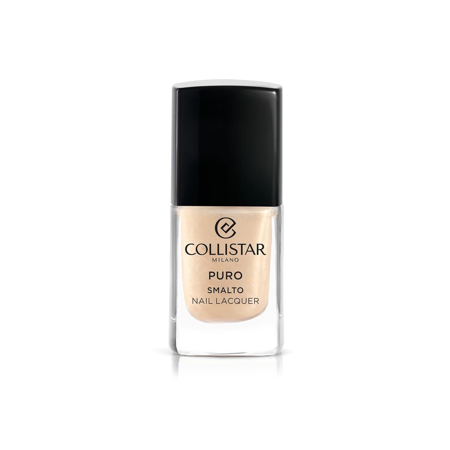Collistar Puro neglelak, langtidsholdbar neglelak med en skinnende finish, nr. 923 Champagne porcelæn, 10 ml