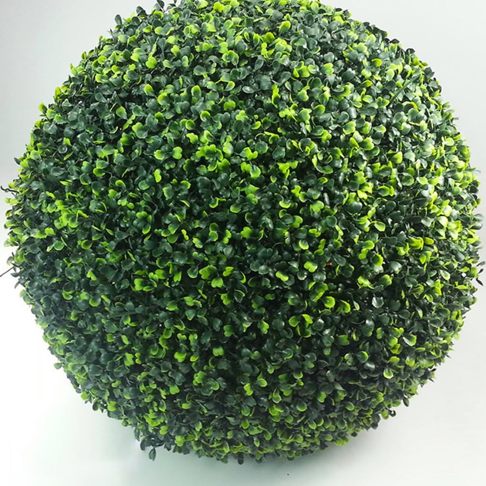Langlebige Haltbarkeit, Kunstrasenkuppel Kugelpflanzen, Umweltfreundliche, Kunststoff Simulation, Blätter Grasball, Grün 15Cm