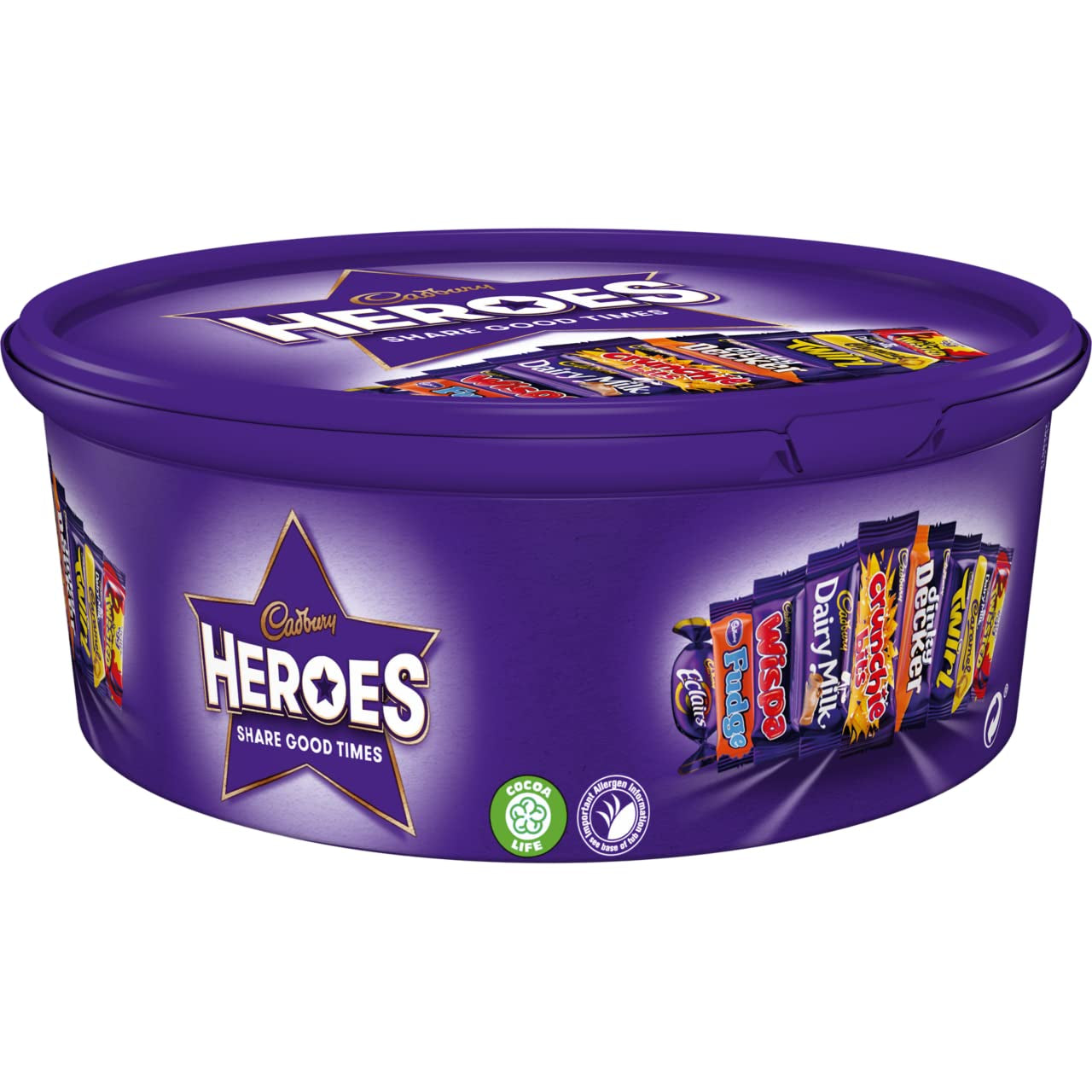 Chokoladeæske Heroes 550g