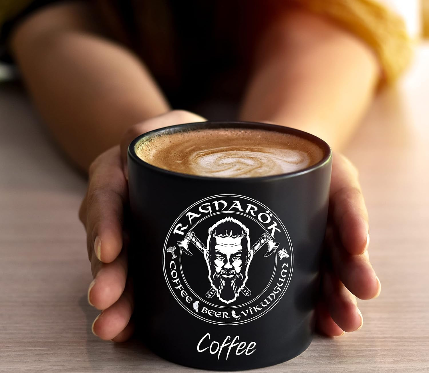 C&T "Ragnarök Coffee" nordischer Röst-Kaffee | 1000g ganze Bohne | als Espresso & Cafe Crema trinkbar | kräftig + würzig + aromatisch | 100% natürlich mit Koffein
