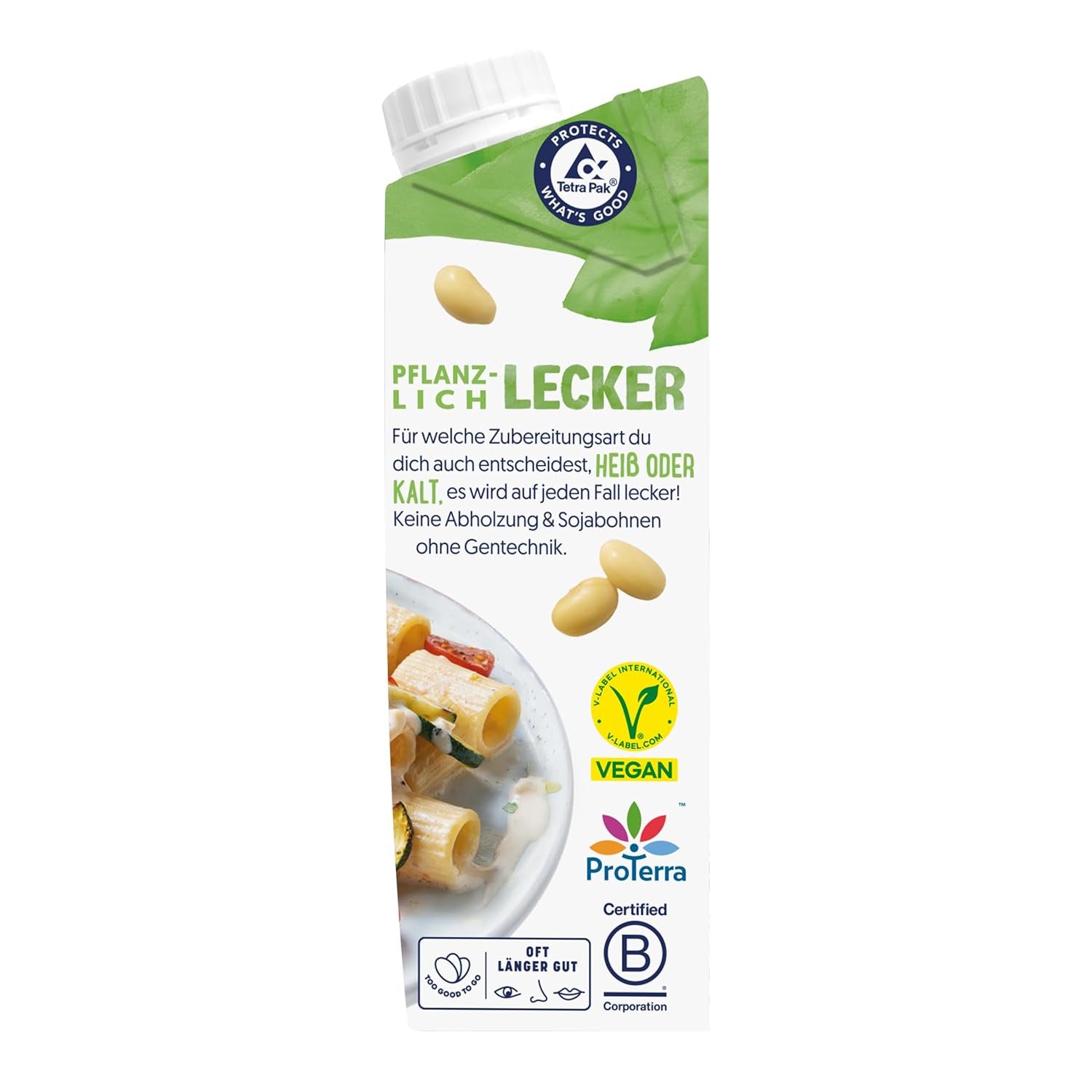 Alpro Cooking Soya – Vegansk Kochcreme aus Soya med neutral smag til varme og kolde retter – 15 x 250 ml