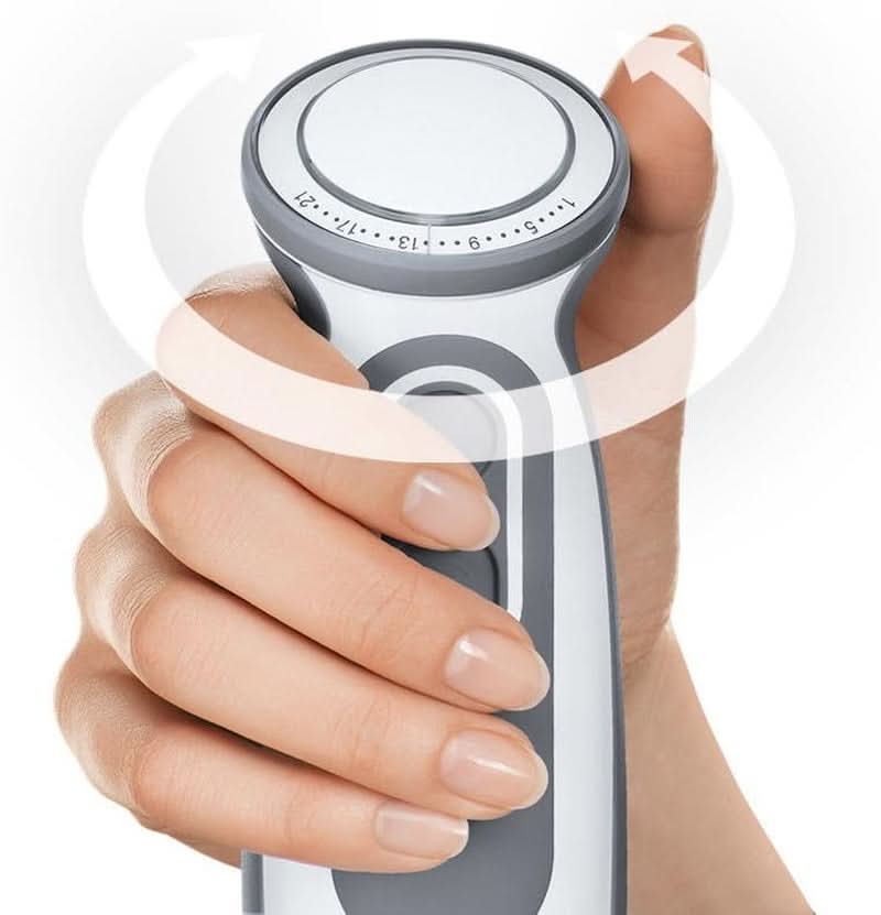 Braun Multiquick 5 Vario MQ 5000 Standmixer | 750 W | Easyclick System | Powerbell-teknologi | 21 Geschwindigkeitstufen | Mixen Und Pürieren Mor og barn Naty Shop